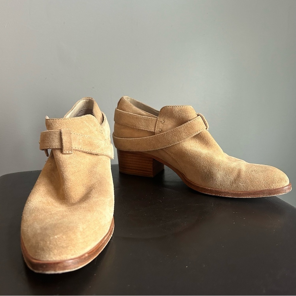 Rag & Bone Harley Tan Suede Booties